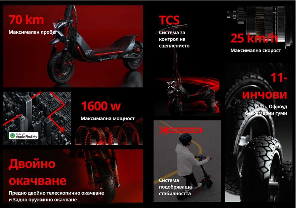 Segway ZT3 Pro ел. скутер /тротинетка на 165km