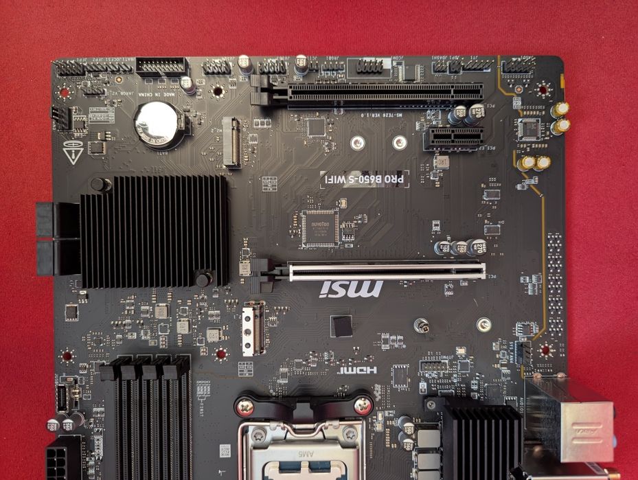 AM5: Ryzen 5 8400F, ново дънo MSI PRO B650 с WIFI /опц  32GB DDR5 NVMe