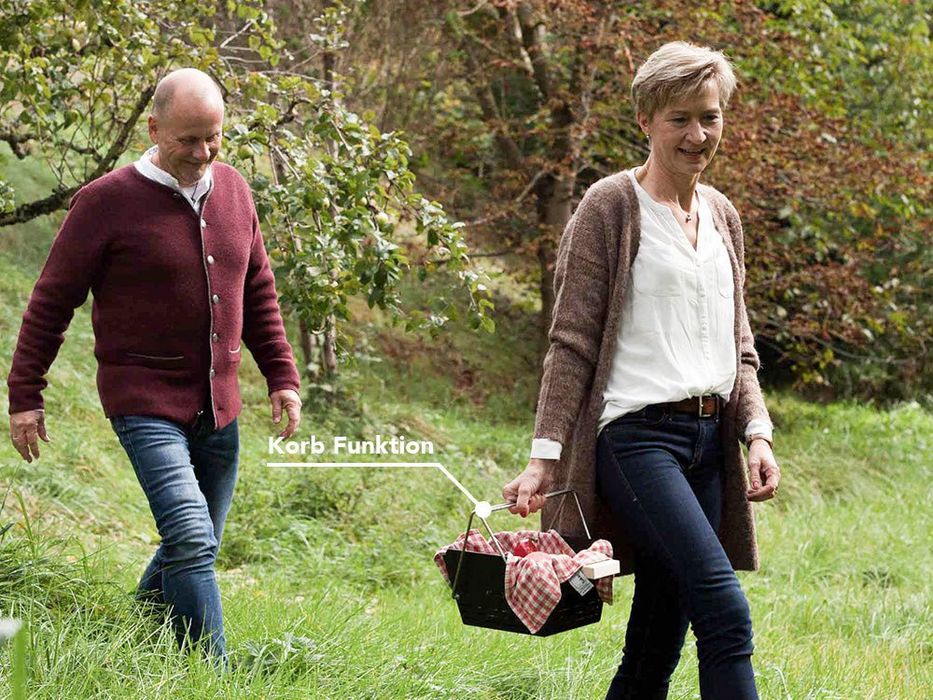 Скара на дървени въглища Knister Grill Original, идеална за къмпинг