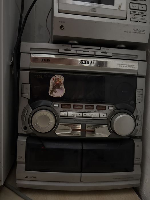 Cd + касетофон уредби