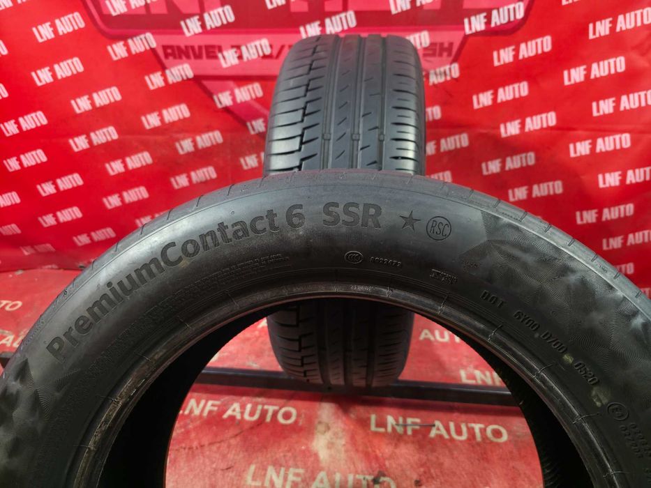 Anvelope de VARA - 225/55/17 - CONTINENTAL - 6 MM - DOT 2020 RFT !