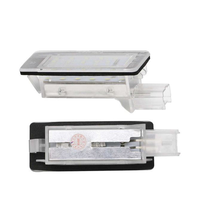 Lampi LED numar inmatriculare Dacia Duster, Logan, Lodgy, Renault etc