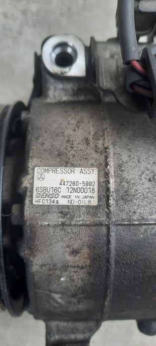 Compresor clima mercedes E CLASS w212  OM 651