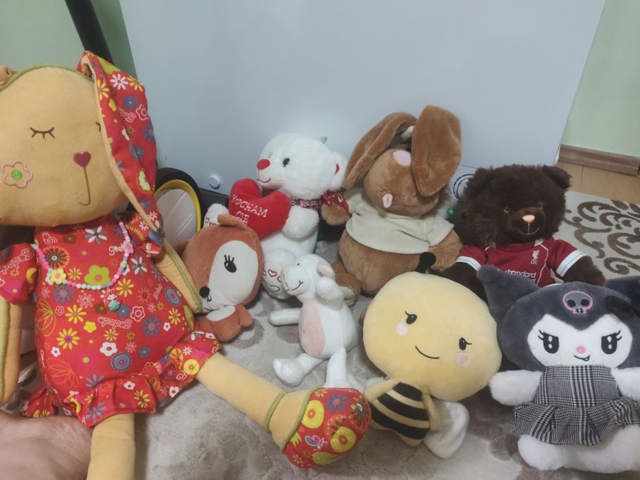 Мягкие игрушки за все 4000