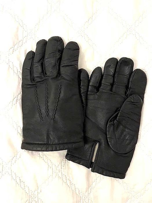 Manusi piele negre marimea XL