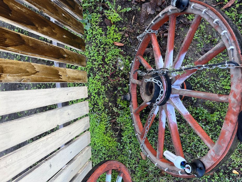 Колела полилей от каруца