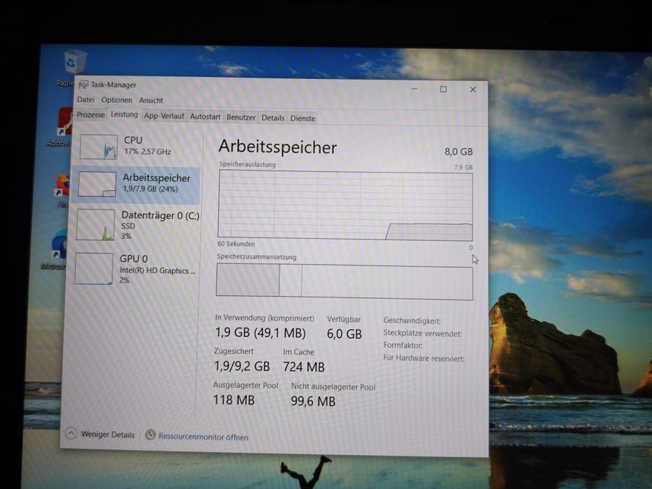Laptop Fujitsu i5 gen a6a