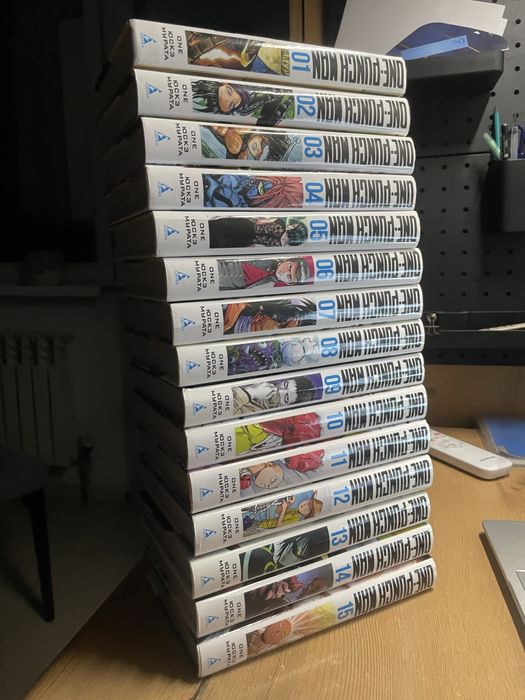 One punch man манга 1-15 часть