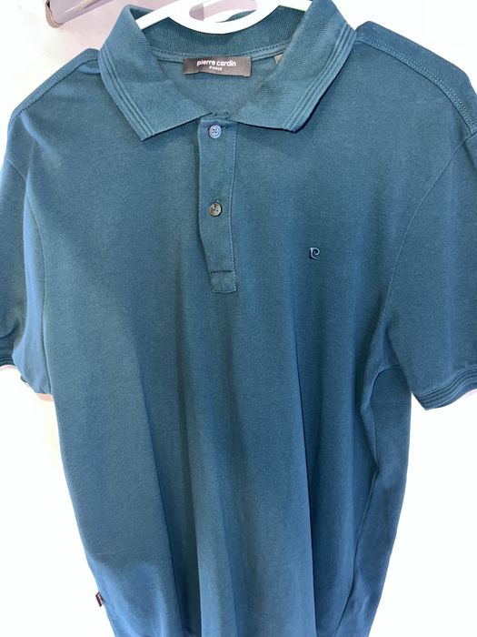 Тениска с яка Pierre Cardin