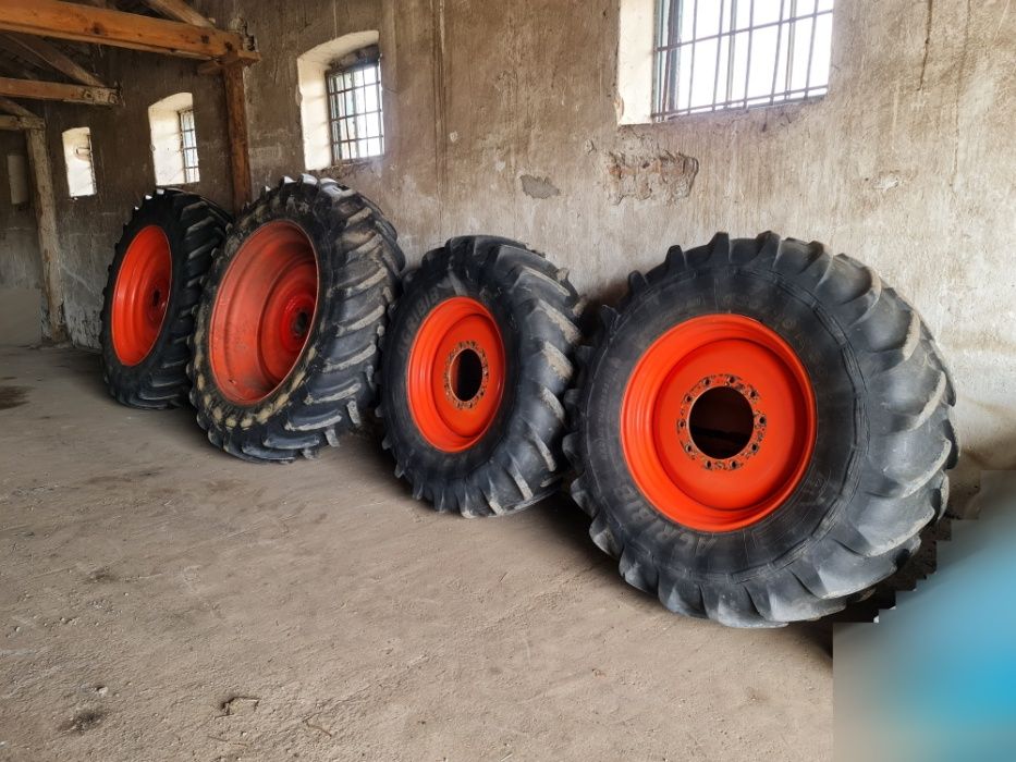 гуми с джанти Michelin Agribib 420/90R30 - предни