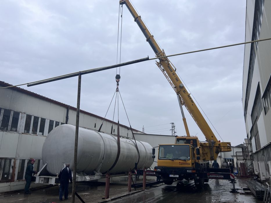 Услуги с автокран Liebherr LTM1035
