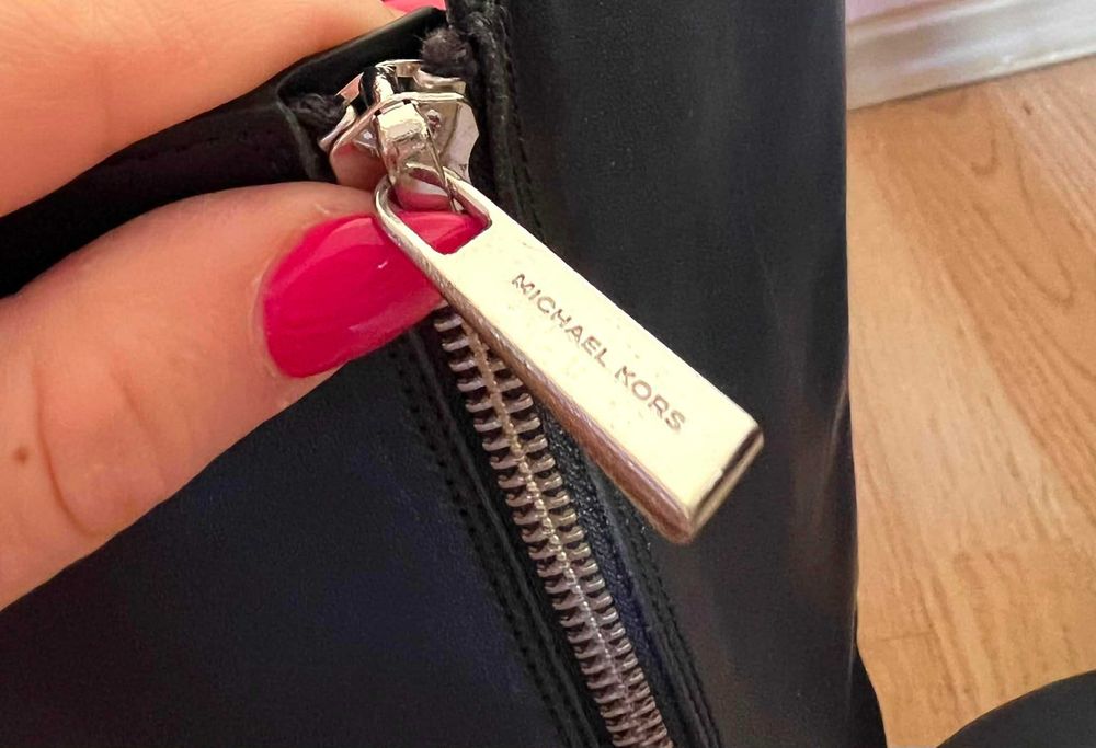 Чисто НОВИ оригинални ботуши MICHAEL KORS от естествена кожа 36 н