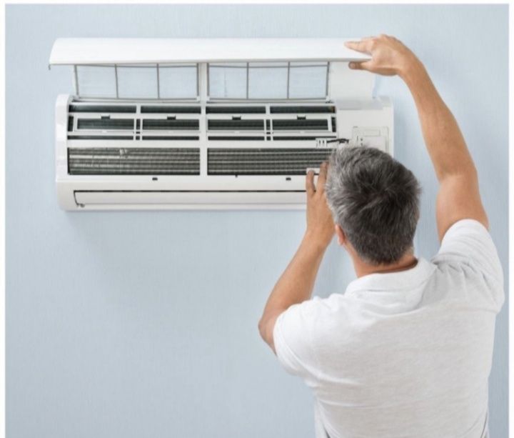 Установка кондиционер Kandidsioner oʻrnatish