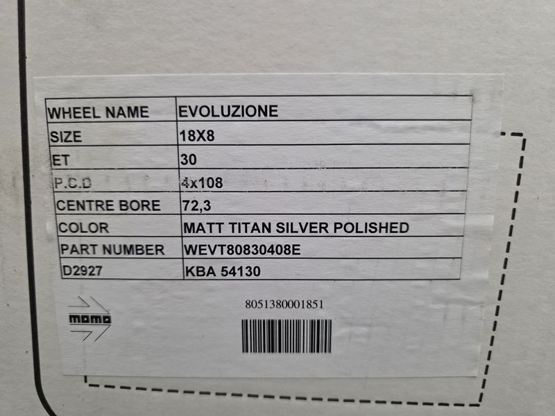 18цола 4х108 Peugeot Citroën Ford 4x108