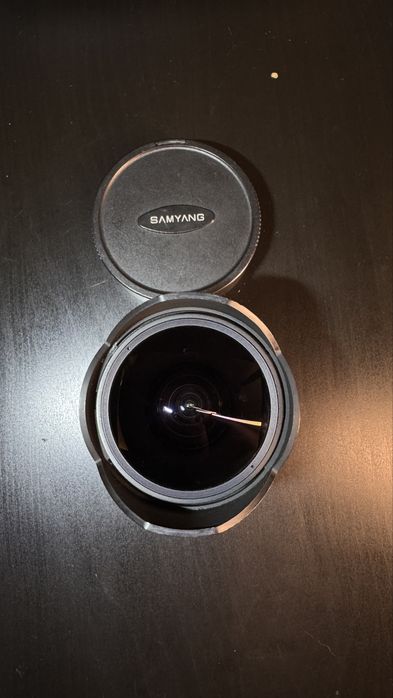 Samyang 8mm f/3.5 Fisheye (Nikon) – optic foarte bun, manual focus