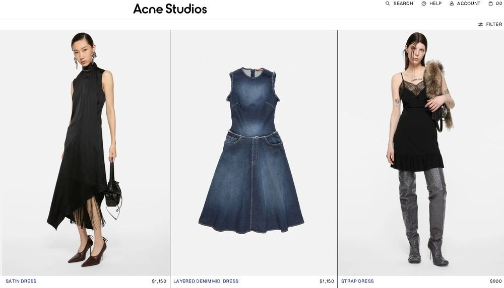 Acne Studios Dresses
