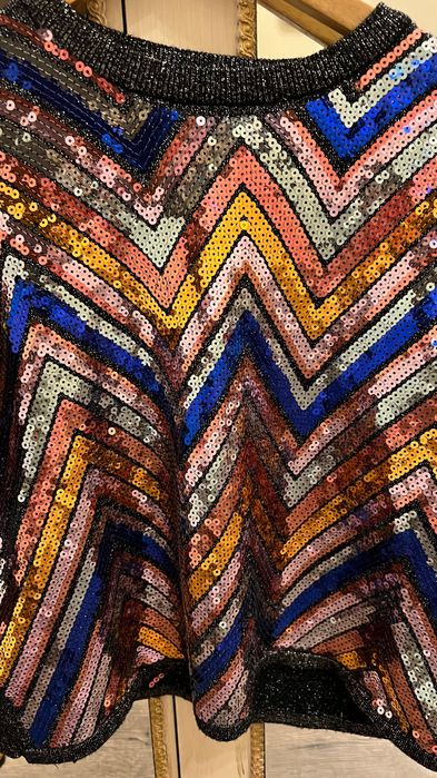 Пайетена блуза Zara