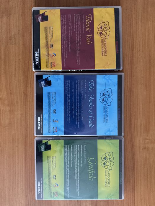 Set 3 dvd Teatrul Romanesc