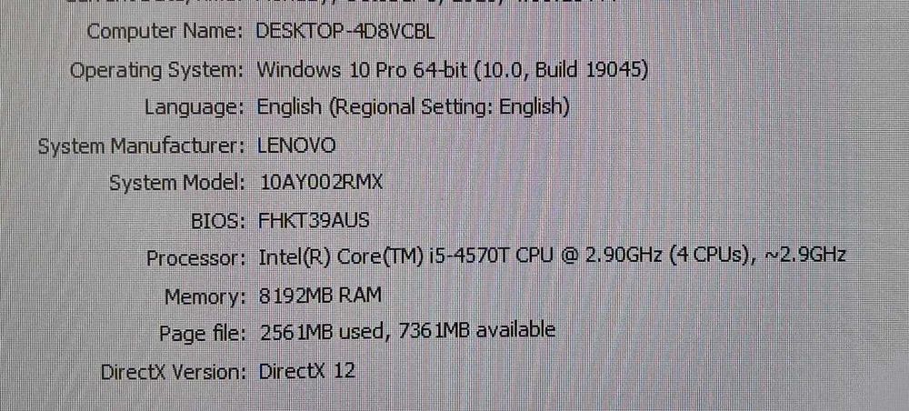 Mini PC Lenovo ThinkCentre M73 i5 gen 4