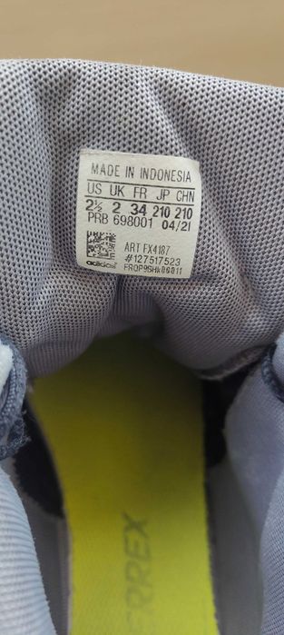 Ботинки Adidas Terex 34-35 размер