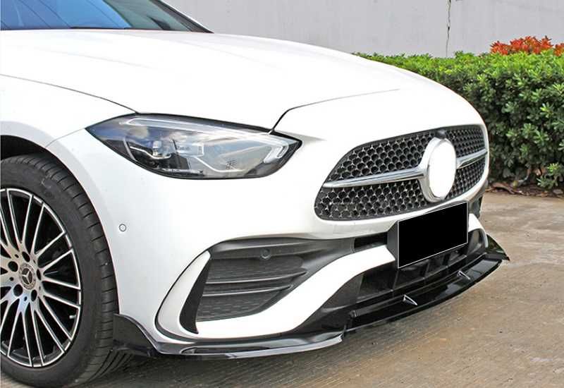 Брабус преден лип спойлер за мерцедес в206 амг / mercedes w206 amg lip spoiler brabus / добавка за предна броня / нож