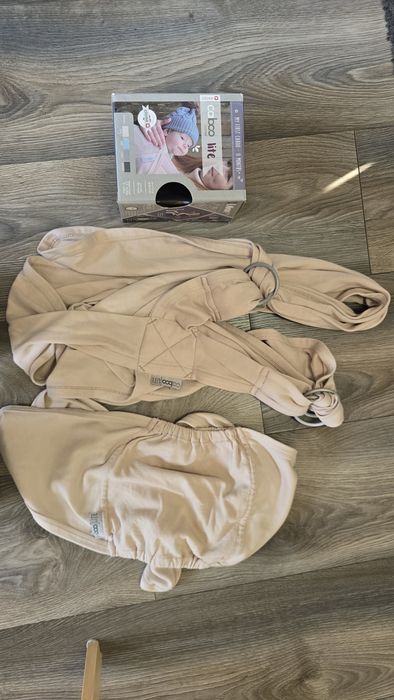 Слинг Caboo Lite с мрежест панел Цвят Blush