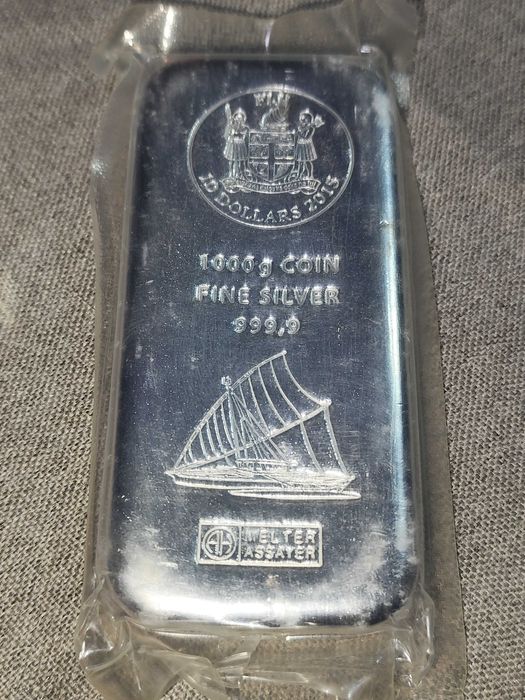 Сребърно кюлче 1кг. Инвестиционно сребро.