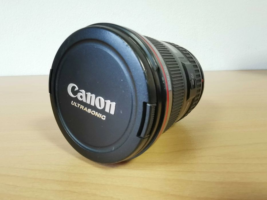 Обектив CANON EF 17- 40mm f/4l USM за Canon EOS фотоапарати. С фактура
