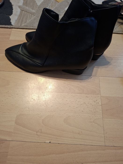 Ghete negre toc3 cm nr40