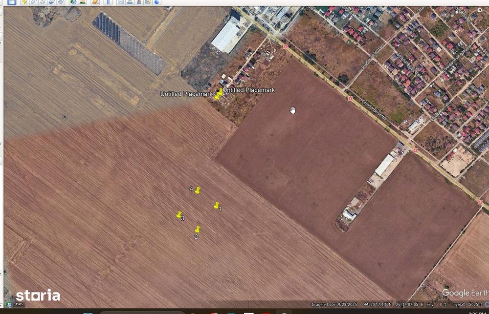 Teren cu PUZ , 9500 mp , DN 4