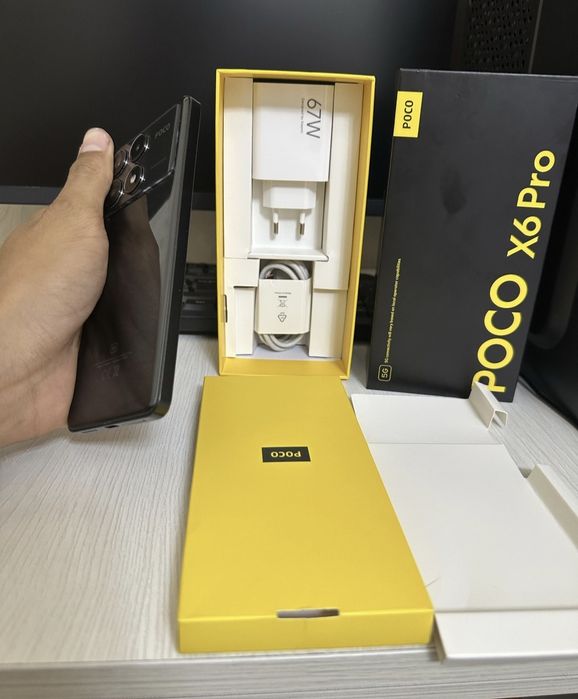 POCO X6 Pro 5G 12/512 GB Komplekt To‘liq