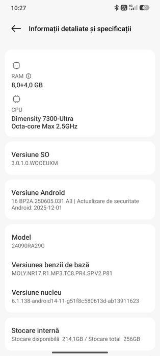Vând Xiaomi Redmi Note 14 Pro