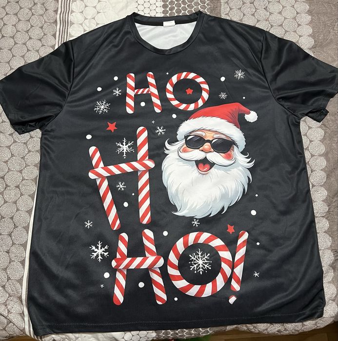Мъжка коледна тениска 3xl