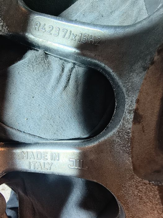 Диски титановые оригинал на 15.