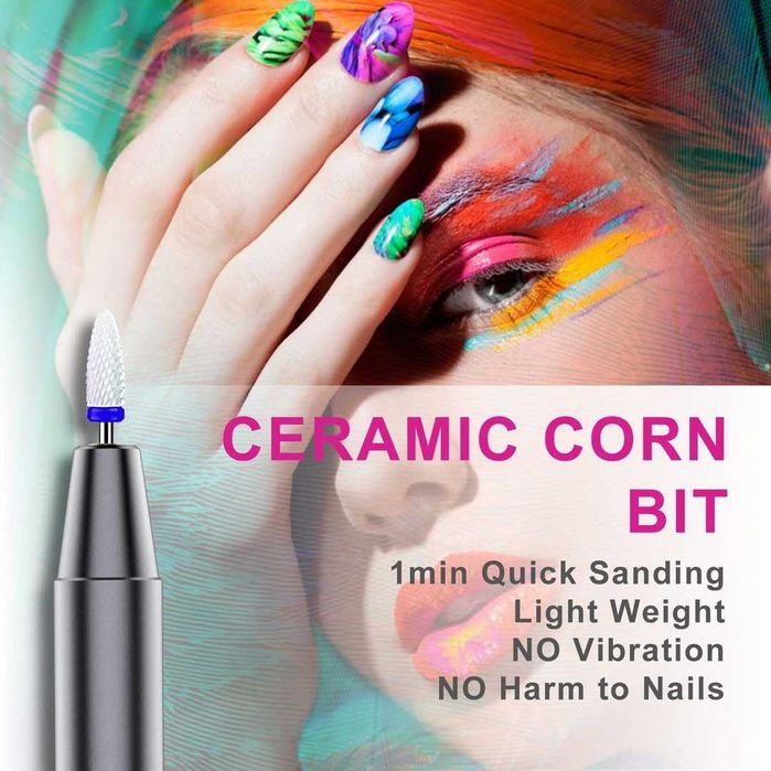 Електрическа пила за нокти 25000 об. 12 в 1 Професионален за гел нокти