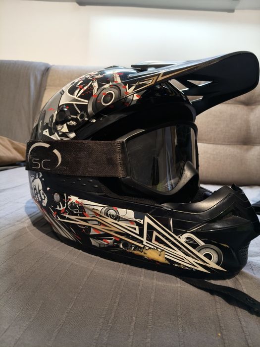 Cască ATV Enduro Cross