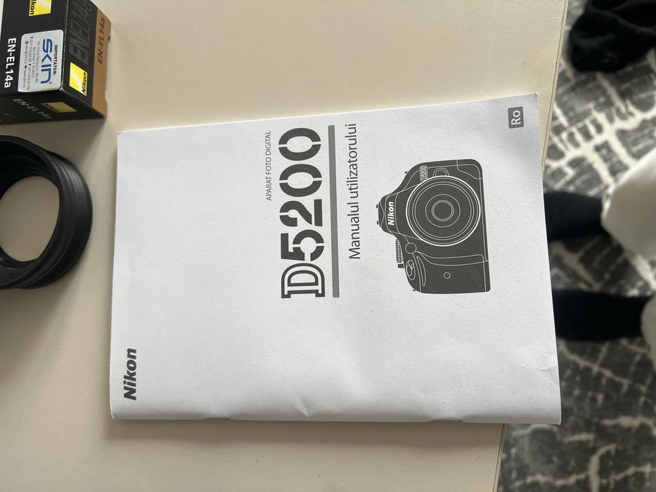 Camera nikon d5200 full box
