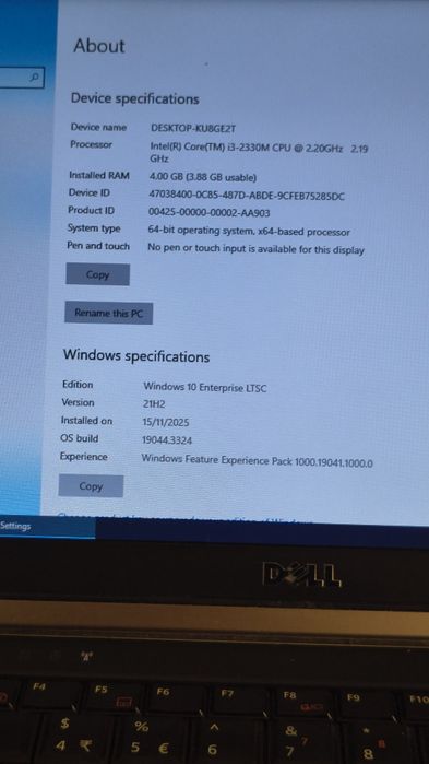 Dell-Latitude E6220 cu licență windows 10