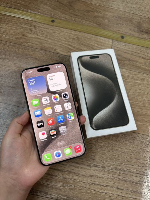 Iphone 15 pro max 256гб 83% С коробкой