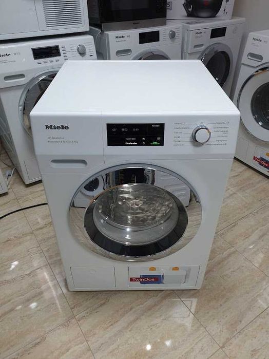 Miele 1600rpm 9кг Wi-Fi TwinDos Подсветка Пералня Миеле 12м Гаранция