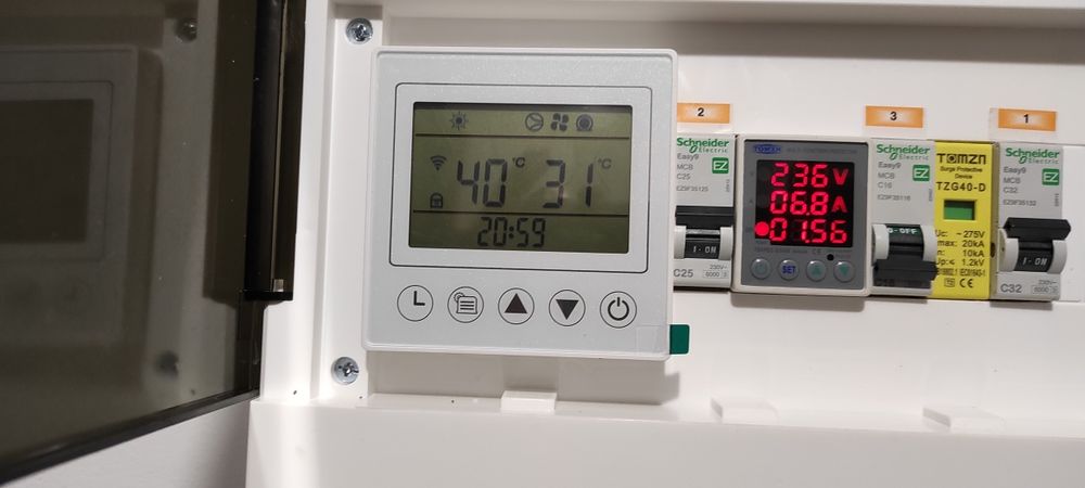 Термопомпа въздух вода 10 kw - сплит.