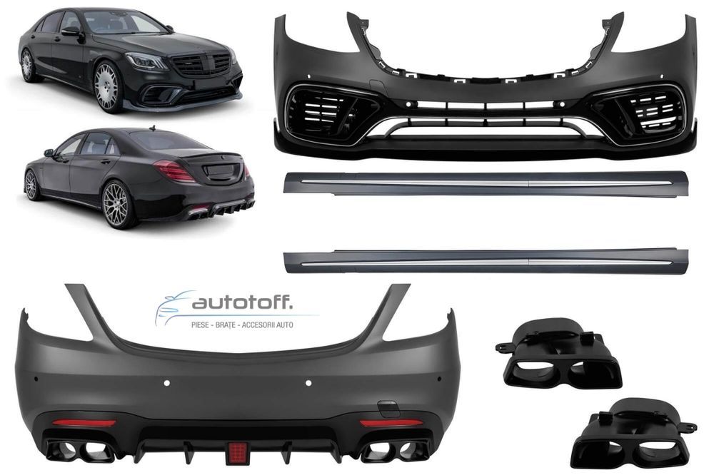 Pachet compatibil cu Mercedes S-Class W222 (2017-2020) BRB Design