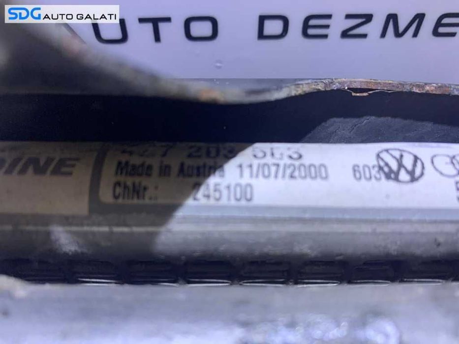 Radiator Radiatoare Suplimentar Suplimentare Racire Apa si Ulei Lichid Transmisie Cutie Viteze Automata Audi A6 C5 Allroad Quattro 4x4 2.5 TDI V6 1998 - 2005 Cod 4B0317021C 4Z7203503