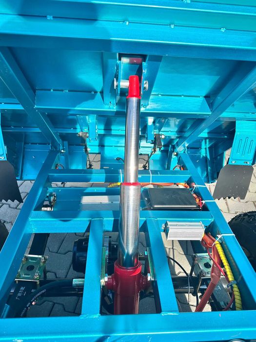 Tricuclu Electric Forte Cargo 1000 Basculare Hidaulica Baterie Litiu