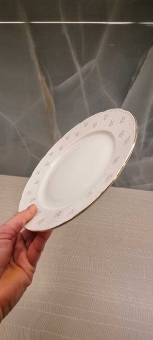 Порцеланови чинии, сервиз за хранене, Чехословакия