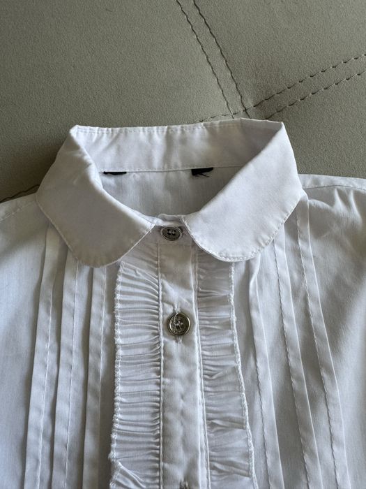 Белая блузка для девочки