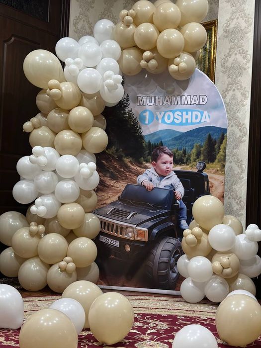 400.000 Sharli oformileniya afarmileniya / оформление шарами