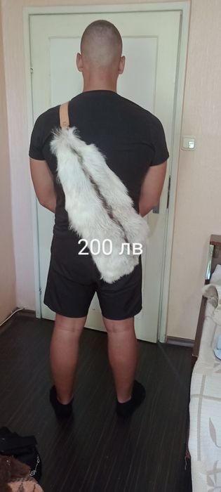 Раница от естествена кожа / уля, чанта за гайда/