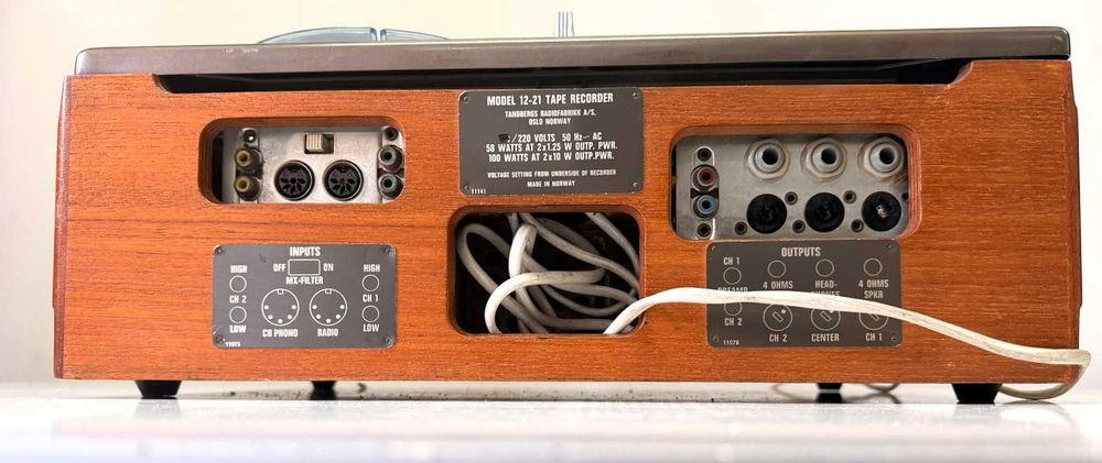 Tandberg Series 12 Cross Field Reel to Reel Mag dek Amplificator
