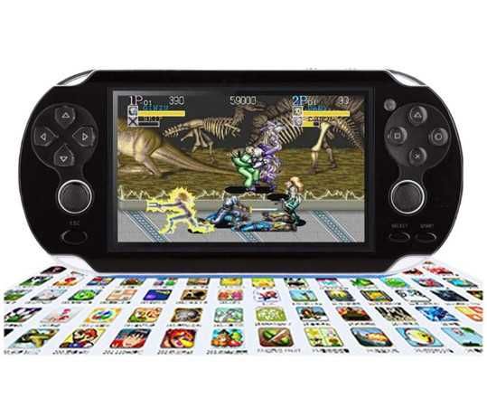 Преносима игрова конзола Gmuret, 4.3-инчов HD екран, ретро за игри